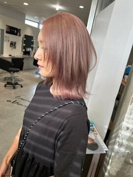 キング 枚方店(K!ng) 縮毛矯正髪質改善ハイライトレイヤーカット枚方美容室エクステ