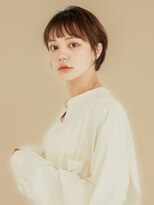 エンタク 新宿(enntaku)&nbsp;マロンベージュ/Aラインボブ/かきあげ/インナーカラー[新宿駅]