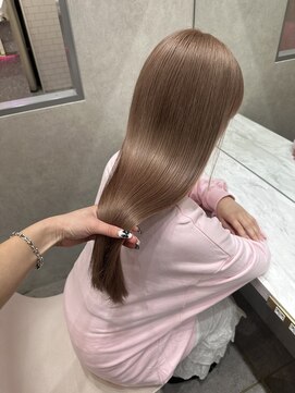 ロンド レア 天神大名店(Lond Le’a) メルティカラー/天神/似合わせカット/ウェーブミディアム