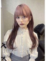 シエンゴールド(CIEN gold)&nbsp;ピンクベージュ/ピンクカラー/暖色カラー#浜松駅#カラー