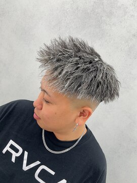 ルースト 西院店(ROOST) パイルツイスト×ホワイトハイライト