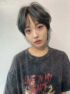 ヴェイン 渋谷(vain) ボブレイヤー ミディアムショート ニュアンスパーマ