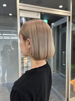 ロンドルピナス 小倉(Lond Lupinus)&nbsp;ブルーブラック/ワイドバング/美髪のススメ/外ハネボブ/北九州