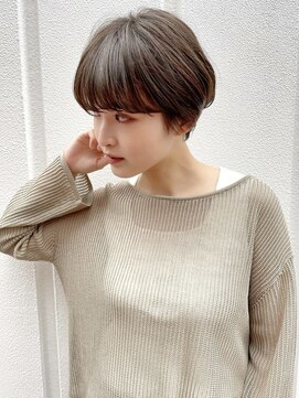 ソト 銀座(soto.) ハイライトカラー/くびれヘア/レイヤーパーマ/ミニボブ[銀座]