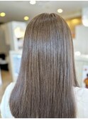 20代30代40代大人可愛い髪質改善カラー艶感ストレート透明感