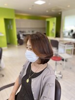 トライスター(TriStar)&nbsp;【トライスター】フェイスフレーミングカラー/ボブ