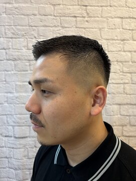 ヘアサロン 銀座マツナガ新宿店(hair salon) オシャレアイロンパーマ×フェードスタイル！