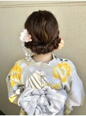 浴衣着付け+ヘアセット