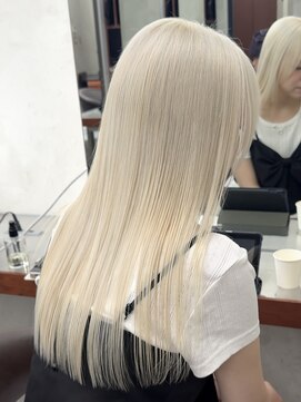 ニコ トウキョウ 渋谷(nico TOKYO) ダブルカラーミルクティーベージュピンクブラウンロングレイヤー