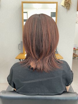 アルトス 浦和(ARTS) 暖色系×ウルフレイヤー×浦和の美容室ARTS谷島樹