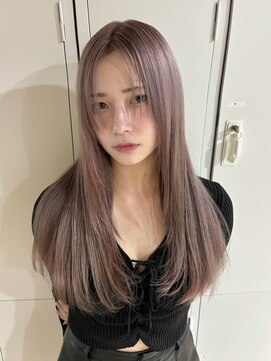 20代30代ハイトーンピンクカラー暖色カラー