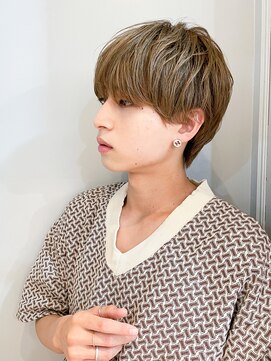 フラッグヘアー 博多駅前店(Flag HAIR) メンズナチュラルマッシュラウンドマッシュ