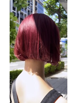 イル(iLu.) ミニボブ/ワインレッド