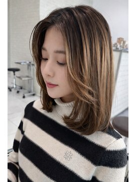 ヘアーアンドメイク ニューヨークニューヨーク 姫路店(Hair&Make NYNY) ミディアムボブ