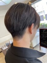 美容室ステラ 東大宮店 メンズ縮毛矯正×センターパート