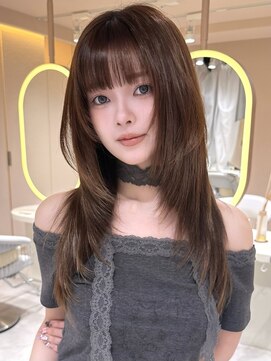 サンド ミュウ 横浜店(sand mieu) レイヤーカット/ハッシュカット/髪質改善/韓国