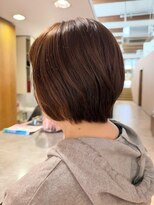 アルファサリダ(ALPHA SALIDA)&nbsp;春ボブショート/柔らかbrownカラー/30代40代50代