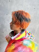 クレア 下北沢(CREA)&nbsp;２０代ブリーチカラー/下北沢/ダブルカラー/メンズカット