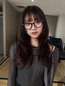 エトワ 中央店(etoi) 大分韓国かき上げレイヤーカット大人レイヤー顔まわりレイヤー