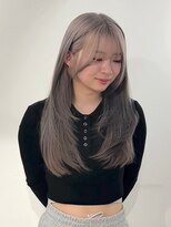 ヘアースタジオ ゼン(hair studio Zen)&nbsp;10代/20代京都駅/ブリーチ2回/シルバー/レイヤー【Kensho】