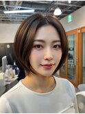 韓流ショートボブ