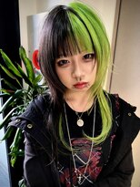 イリス 心斎橋(.elice)&nbsp;フェイスフレーミングミニウルフショートウルフ天使の羽バング