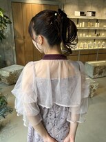 オムズポカ 栄矢場町店(OM's poka)&nbsp;お呼ばれヘアセット/ゆるふわお団子