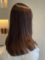 エリン バイ リル ヘアー 本陣(eLin by LiL hair)&nbsp;ロング×ピンクブラウン