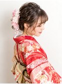 【高田馬場/aoba】年卒業式ヘアセット　袴着付け