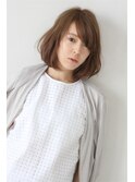 大人可愛いナチュラルボブ