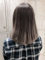 ヘアーアンドスパ フラップス(FLAPS) シナモンベージュグラデーション/オンブレ