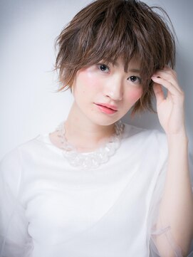 カバーヘア ブリス 上尾西口店(COVER HAIR bliss) やわらか質感★外国人風センシュアルショートw上尾20代30代40代