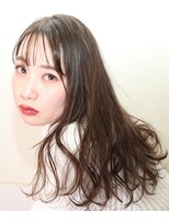 サンスーシ ヘア Sans Souci HAIR 下丸子店 軽やかに散らばる毛先が可愛い♪スウィングロング