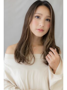 カバーヘア ブリス 川口(COVER HAIR bliss) □フェイスフレーミングかきあげロング206-3★川口20代30代40代