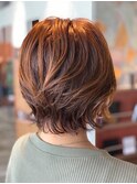 えり足キュッとショートボブ