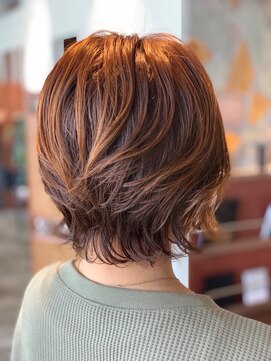 ディードア ヘア ヴィジョン(Ddoor hair vision) えり足キュッとショートボブ