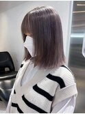 ラベンダーグレージュ_くびれヘアビタミンカラー_ba335261