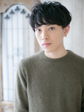 モッズヘアメン 札幌月寒店(mod's hair men) ≪mod's men≫ナチュラルな束感フェードカット◎こなれヘアb