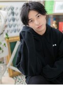 爽やか黒髪でモテる！センターパートマッシュa志木20代30代40代