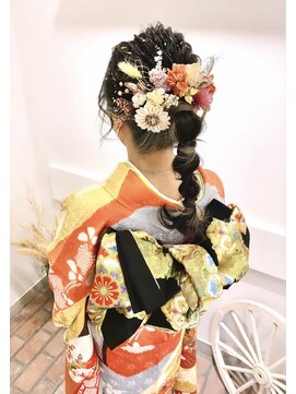 ロアールメイ(LOAOL mei) 成人式／ポニーテール