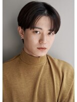 ツーブロックマッシュショート　刈り上げ　自由が丘　YUTA