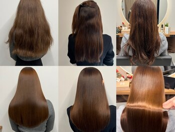 ユアーズヘア 新宿三丁目店(youres hair)の写真/もう悩まない☆誰もがなれる美髪美人。縮毛矯正サロン◎［新宿/髪質改善/縮毛矯正/個室/新宿駅/ウルトワ］