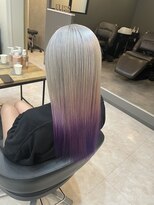 エリス ウメダ(Eliss umeda)&nbsp;ホワイトカラー×グラデーションラベンダー