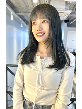 ヌープヘアーアイス(NUUP.hair ici) ブリーチなし透明感オリーブベージュ