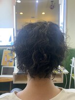 ワンポイント ウィズ パリス(One Point with Paris)&nbsp;ツーブロック×スパイラルパーマ