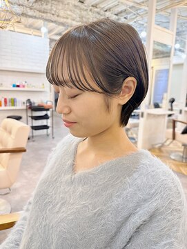 トッカ ヘアアンドトリートメント 難波店 ショートカット/ショートヘア/ショートボブ/30代40代50代/難波