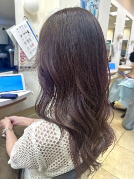 ブルースカイ 二俣川ドンキホーテ店(Blue-Sky) 大人可愛い丸みロングピンクラベンダーベージュベビーピンク