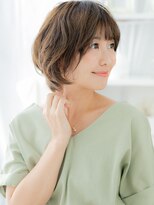 モッズヘア 越谷(mod's hair)&nbsp;ウルフパーマひし形ふわふわフェザーショートa越谷20代30代40代
