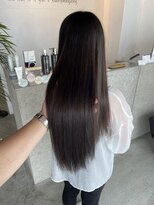 キング 高槻(K!ng)&nbsp;縮毛矯正髪質改善ハイライトレイヤーカット高槻美容室エクステ