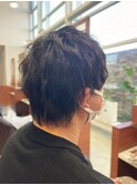 メンズカット/ウルフ/ツーブロック